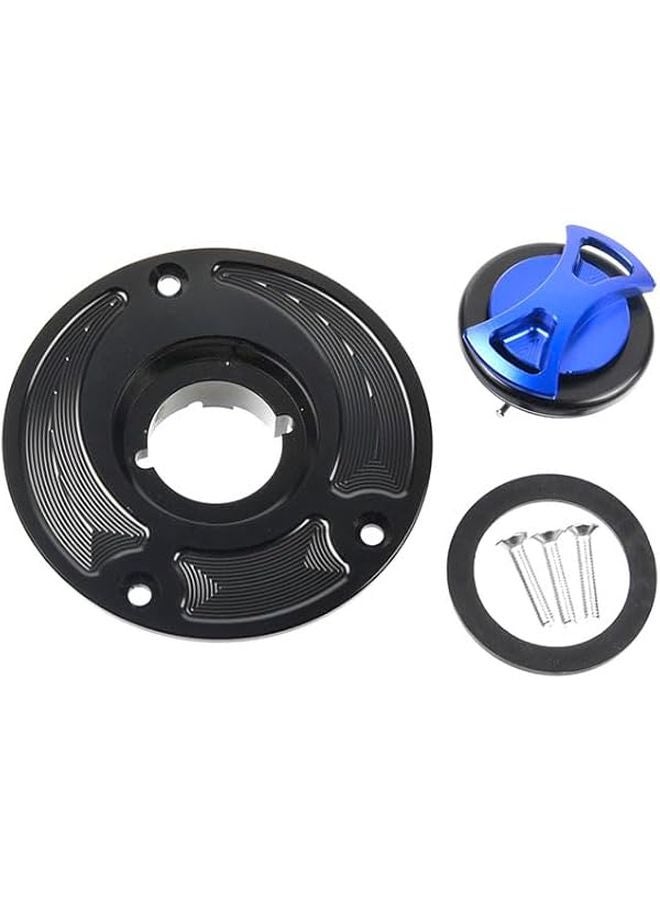 غطاء خزان الوقود بدون مفتاح للدراجات النارية باللون الأحمر لسيارات سوزوكي GSXR 600 750 من 2004 إلى 2013 - Image 5