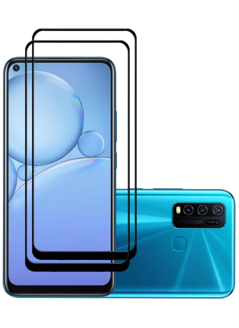 ACLIX 2 Pieces Antistatic ESD Dustproof Premium Quality High Definition Tempered Glass Screen Protector Designed For vivo Y30 - Image 1