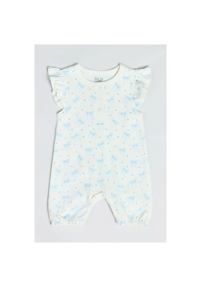أر أند بي 3 Pack Printed Rompers