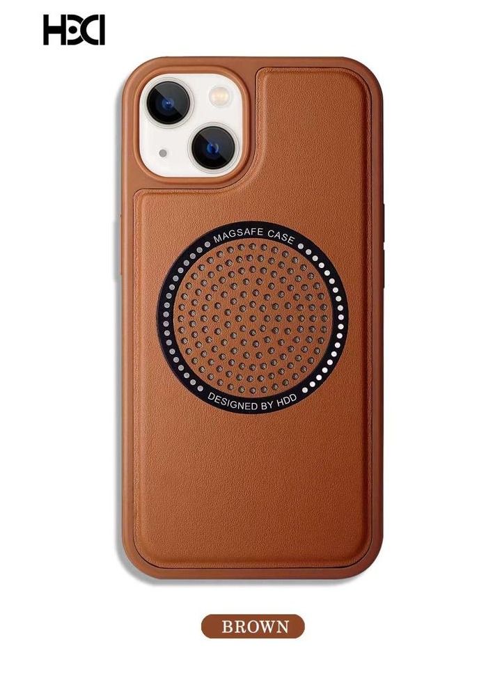 HDD Protective Case Cover For Apple iPhone 14 Pro Brown - Image 1
