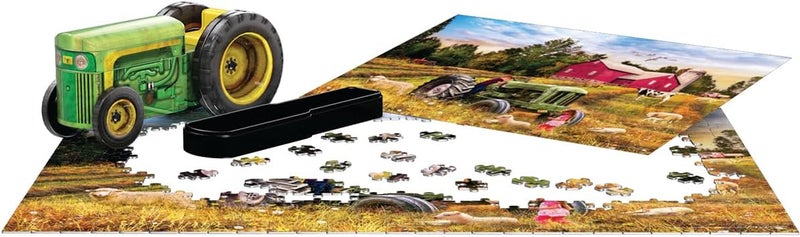 EuroGraphics Tractor Tin Jigsaw Puzzle - Image 3