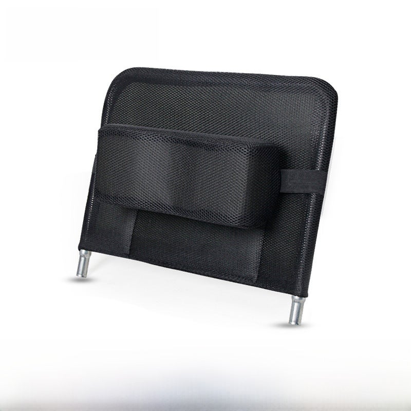Generic High Backrest Wheelchair Headrest Mesh Accessory Black 