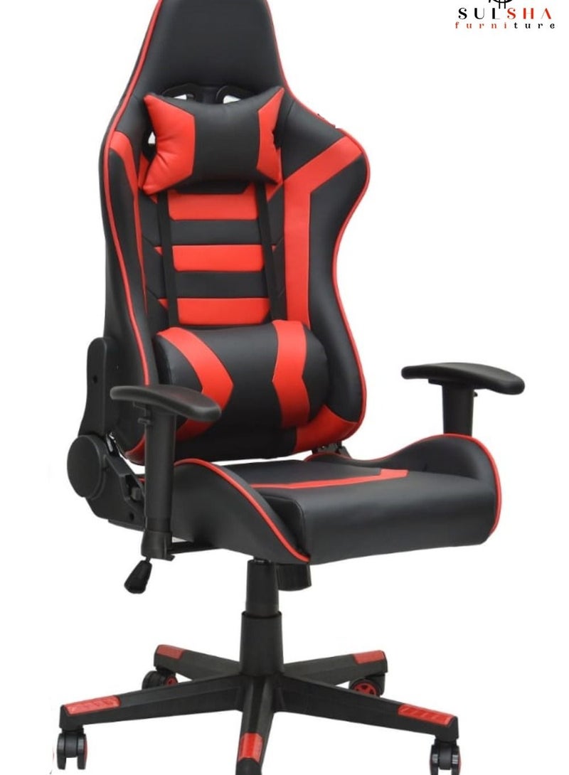 SULSHA Soft Armrest Gaming Chair with high backrest and adjustable seat height Computer chair ergonomic design - Image 1
