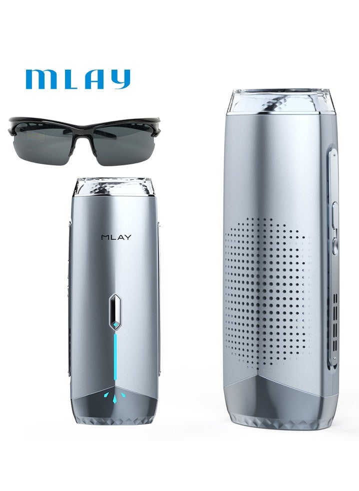 MLAY Hair removal device with cooling feature IPL T18 Grey - Image 2