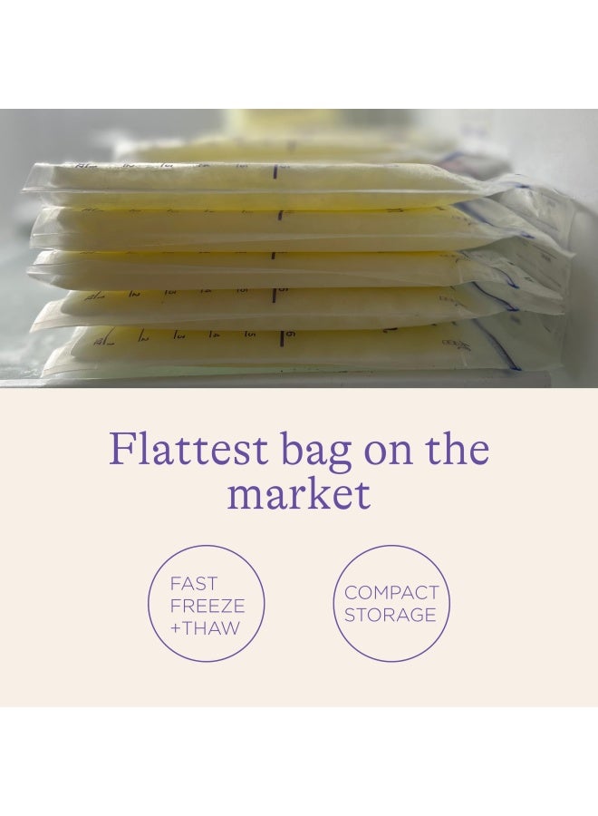 Lansinoh Breastmilk Storage Bags  200 Count Value Pack  Easy To Use Milk Storage Bags For Breastfeeding  Presterilized  Hygienically Doubled-Sealed  For Refrigeration And Freezing  6 Ounce - Image 3