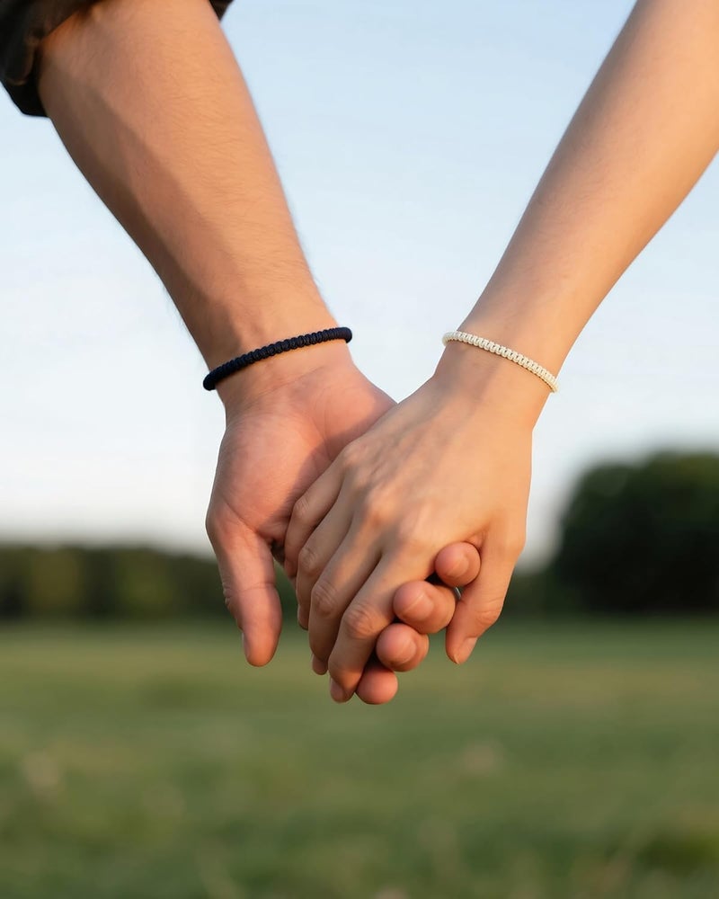 Jeka Matching Bracelets for Couples Distance Promise Boyfriend Girlfriend Bf Gf Pulseras para Parejas - Image 2