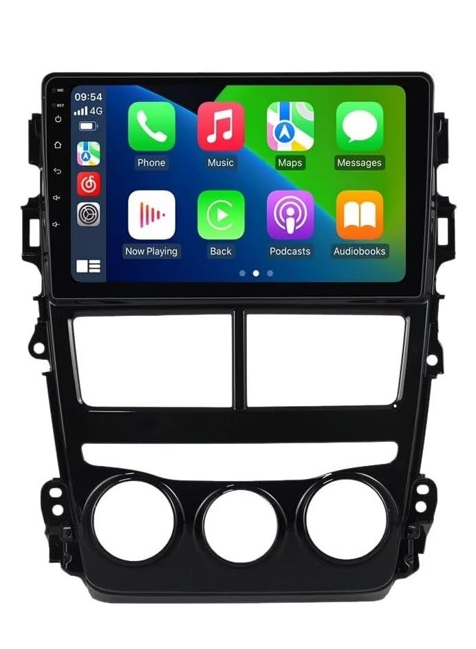 راديو ستيريو للسيارة يعمل بنظام أندرويد 13 لسيارة تويوتا يارس فيوس 2018-2020، يدوي، تيار متردد، Biorunn 9 بوصة ثماني النواة، نظام تحديد المواقع العالمي (GPS) ملاحة لاسلكي سلكي، تشغيل السيارة، أندرويد أوتو، IPS FM AM RDS DSP، ذاكرة وصول عشوائي 4 جيجابايت وذاكرة قراءة فقط 64 جيجابايت - Image 1