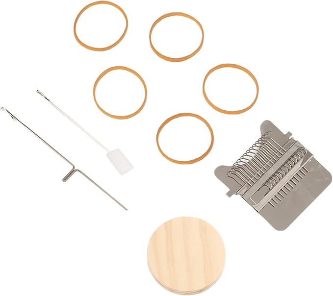 12 Hooks Darning Tool For Easy Knitting Weaving And Clothing Repair With Accessories - Image 1