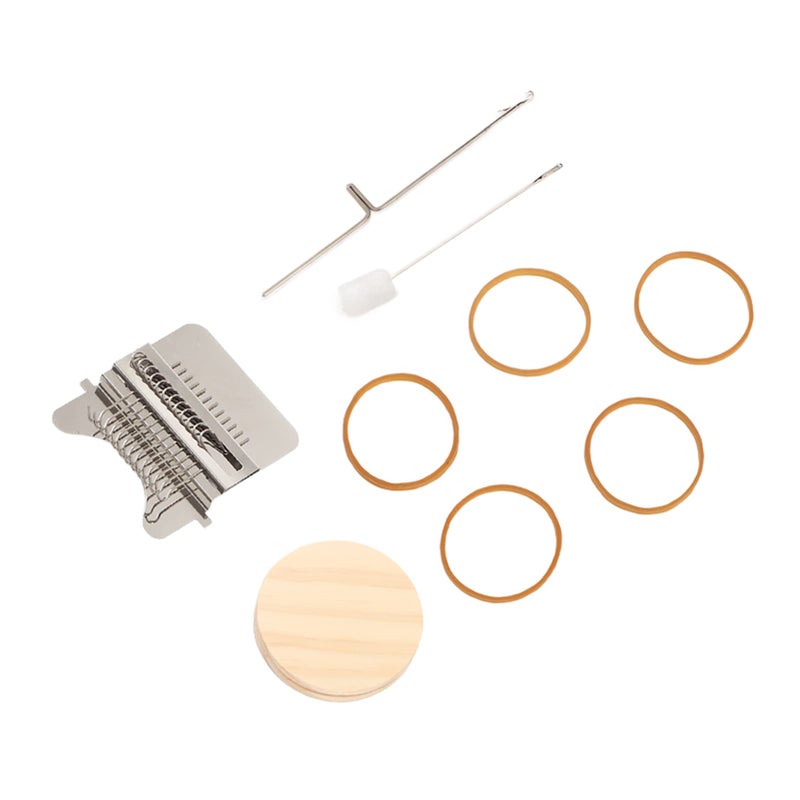 12 Hooks Darning Tool For Easy Knitting Weaving And Clothing Repair With Accessories - Image 4