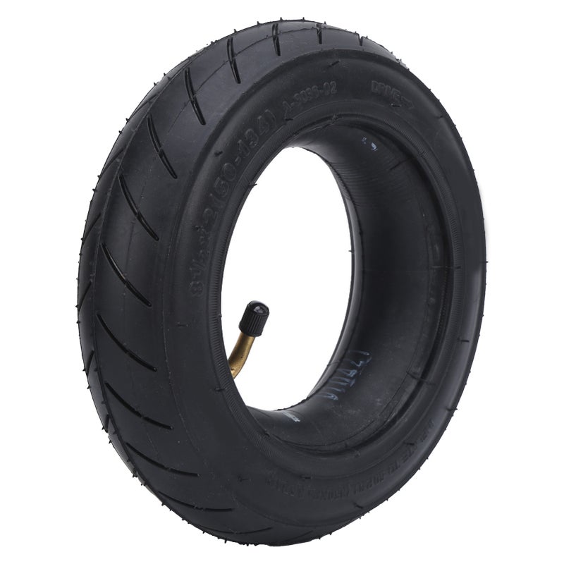 8 Inch Scooter Tire Set - Non Slip Pneumatic Wear Resistant Upgrade Tire with Easy Installation for Electric Scooter Replacement & All Weather Riding - Image 5