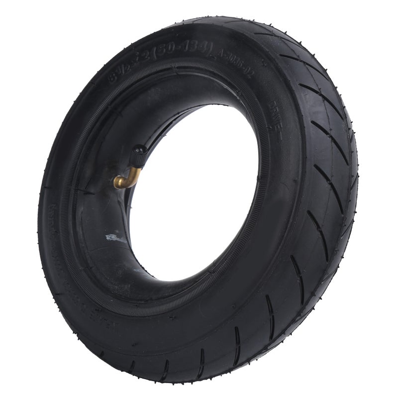 8 Inch Scooter Tire Set - Non Slip Pneumatic Wear Resistant Upgrade Tire with Easy Installation for Electric Scooter Replacement & All Weather Riding - Image 2