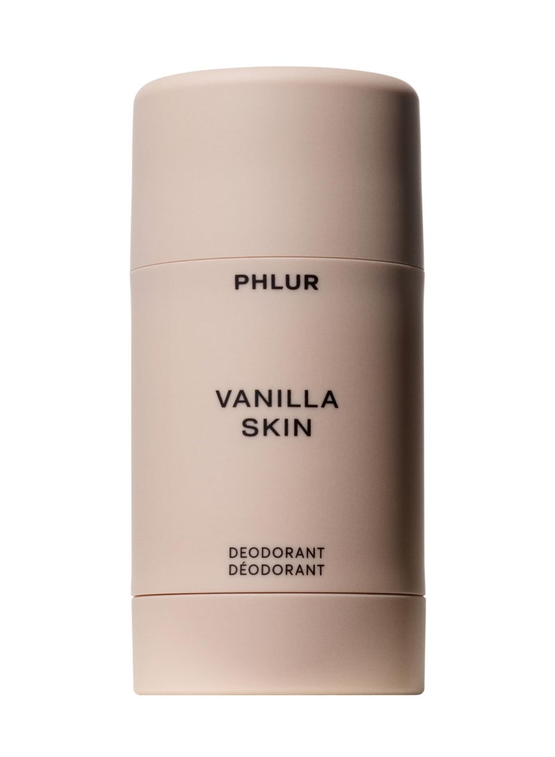 Vanilla Skin Natural Deodorant - 48 Hour Odor Protection Natural Baking Soda Free & Aluminum Free, Salicylic Acid, Arrowroot Powder, Algae & Tamanu Oil - No Residue or Irritation