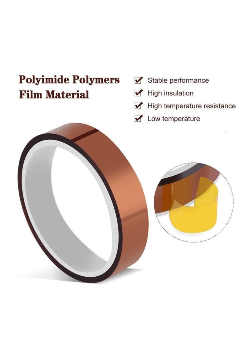 Generic - PTFE Teflon Sheet Set with 2 Sheets 12 x 16 Inches and 2 Rolls 10mm Sublimation Tape for Heat Press Machines Non Stick Reusable Craft Mat - Image 1