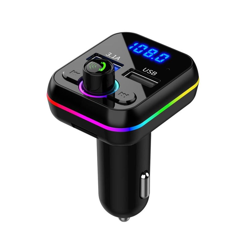 M34 Car Mp3 FM Car Bluetooth Transmitter, Bluetooth, Car Charger - Image 1