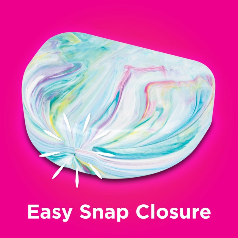 Practicon Marble Retainer Cases, Orthodontic Aligner Case, Mouth Guard Holder (3 Pack) (Cotton Candy) - Image 3