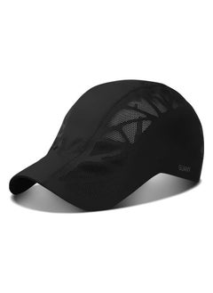 Men mesh cap baseball cap running hat quick drying hats unisex breathable sport solid color snapback hat