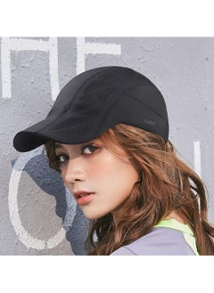 BreeJooy Men mesh cap baseball cap running hat quick drying hats unisex breathable sport solid color snapback hat  - Image 3