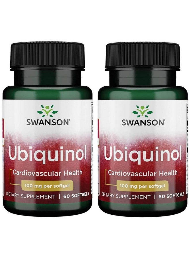 SWANSON Ubiquinol 100 Mg 60 Sgels 2 Pack - Image 2