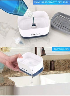 Generic Dish Soap Dispenser with Sponge Holder multicolour  - Image 5
