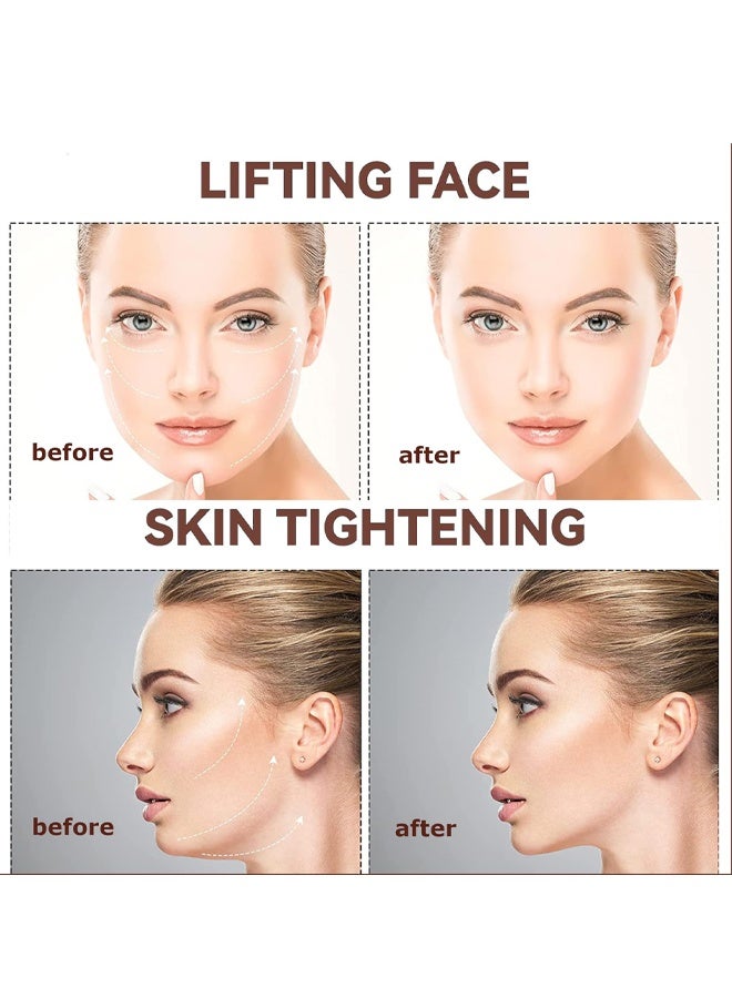 40PCS Invisible Face & Neck Lift Tape, Wrinkle Remover Lifter Tape for Saggy Skin and Double Chin - Image 5
