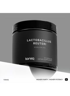 Toniiq 50 Billion CFU Lactobacillus Reuteri Probiotic 50mg per Serving - L Reuteri Probiotics - Highest CFU Count Lactobacillus Reuteri Probiotic - 60 Vegetarian Capsules - 60 Servings  - Image 3