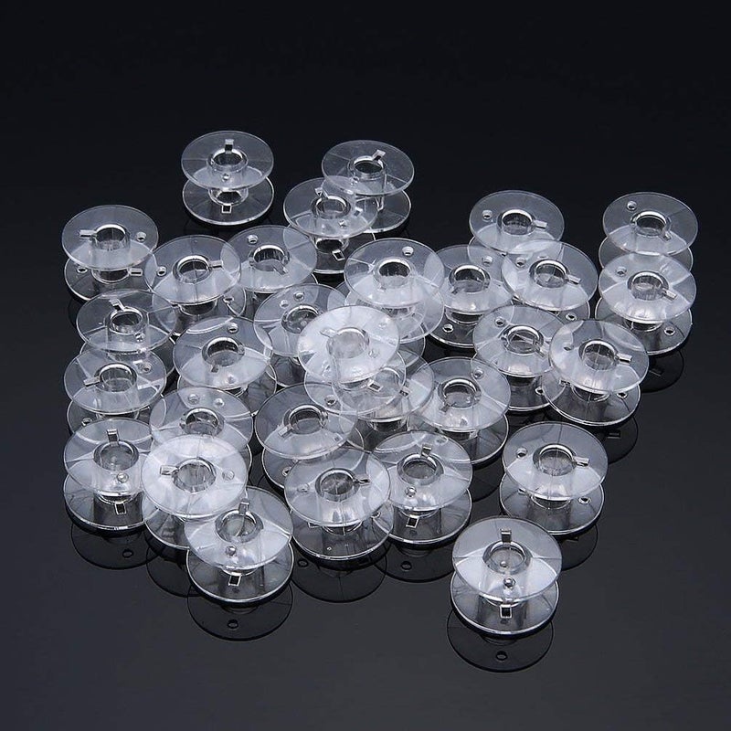 XUKEKOY 30Pack Plastic Sewing Machine Bobbins for Brother - Image 4