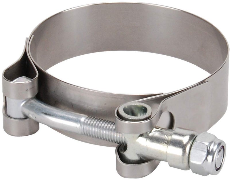 Design Engineering مشبك عادم T-Bar من الفولاذ المقاوم للصدأ Design Engineering 010214، عرض واسع، 2.25" - 2.56" - Image 2