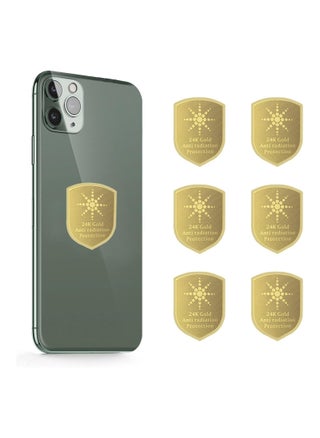 Protective stickers, 6 pieces of 5G radiation protection stickers, radiation neutralizer for iPhone and iPad, EMF blocker for all electronics, suitable for mobile phones, computers, radios, laptops and tablets, - pzsku/Z35E9595572744B115297Z/45/_/1724833016/2252658c-1482-4539-a122-7696e353a5c4