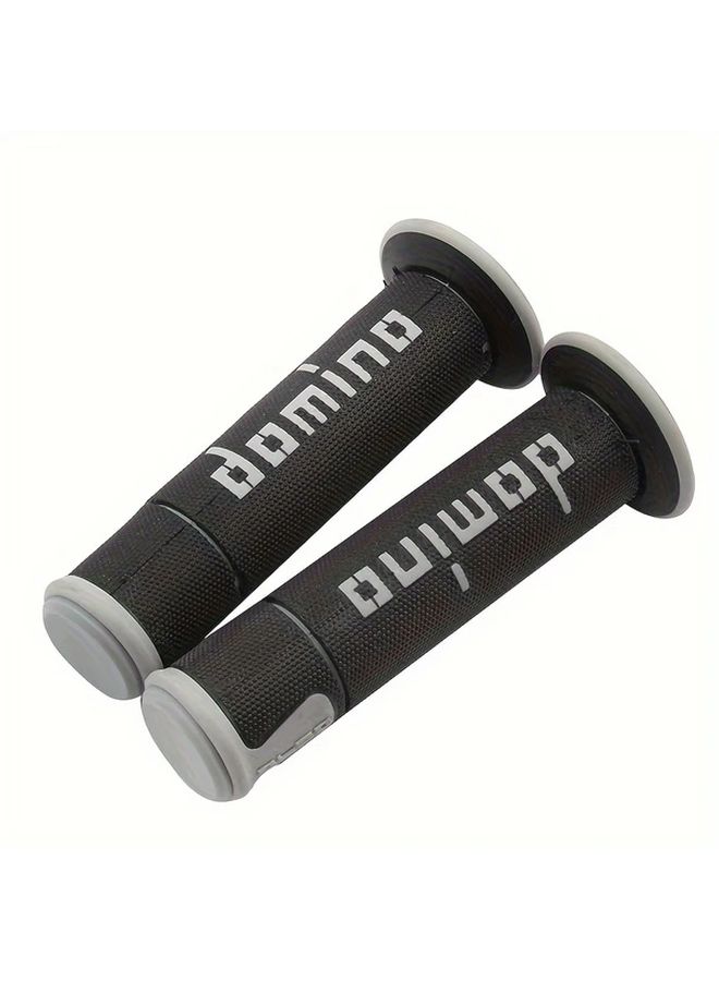 Red Synthetic Rubber Motorcycle Handlebar Grips for Dirt Pit Bikes 7/8 22mm - Image 5