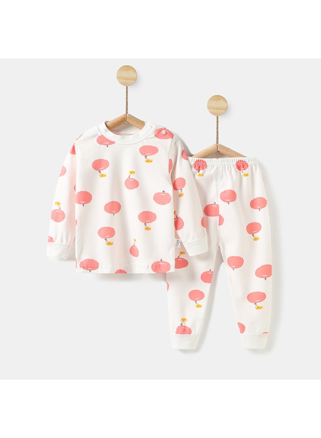 Baby's Autumn Clothes Set Baby Underwear Cotton Newborn Children's Home Clothes 0-3 Years Old Boys And Girls Spring And Autumn Suit