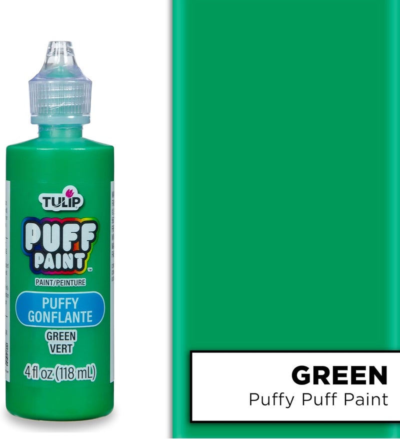 Tulip 3D Fabric Paint 4oz Puffy in Green - Image 2