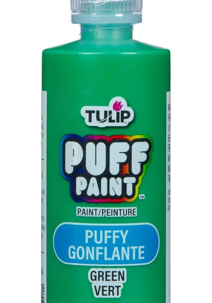 Tulip 3D Fabric Paint 4oz Puffy in Green - Image 1