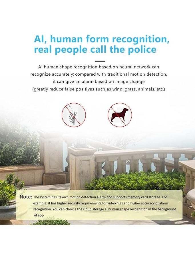 ELTRAZONE Security Camera with Motion Detection – 1080P HD Home Security Camera, 140° Wide Angle Pet Camera with Phone App, Indoor & Outdoor Surveillance for Home, Office, Room, and Yard Monitoring - Image 3