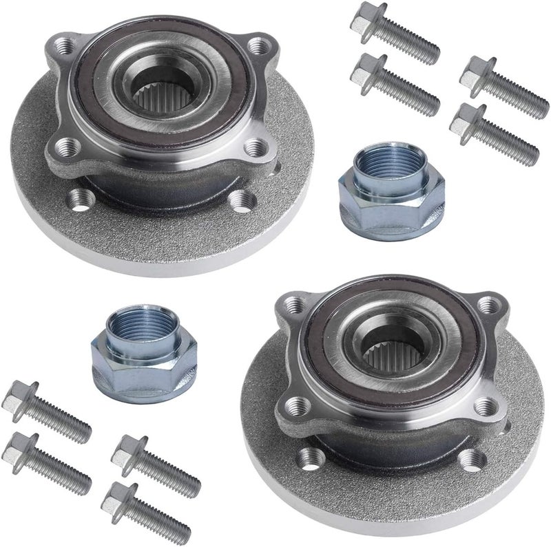 TUCAREST 513226 x2 Front Wheel Bearing and Hub Assembly for Mini Cooper (2002-2006) - Image 1
