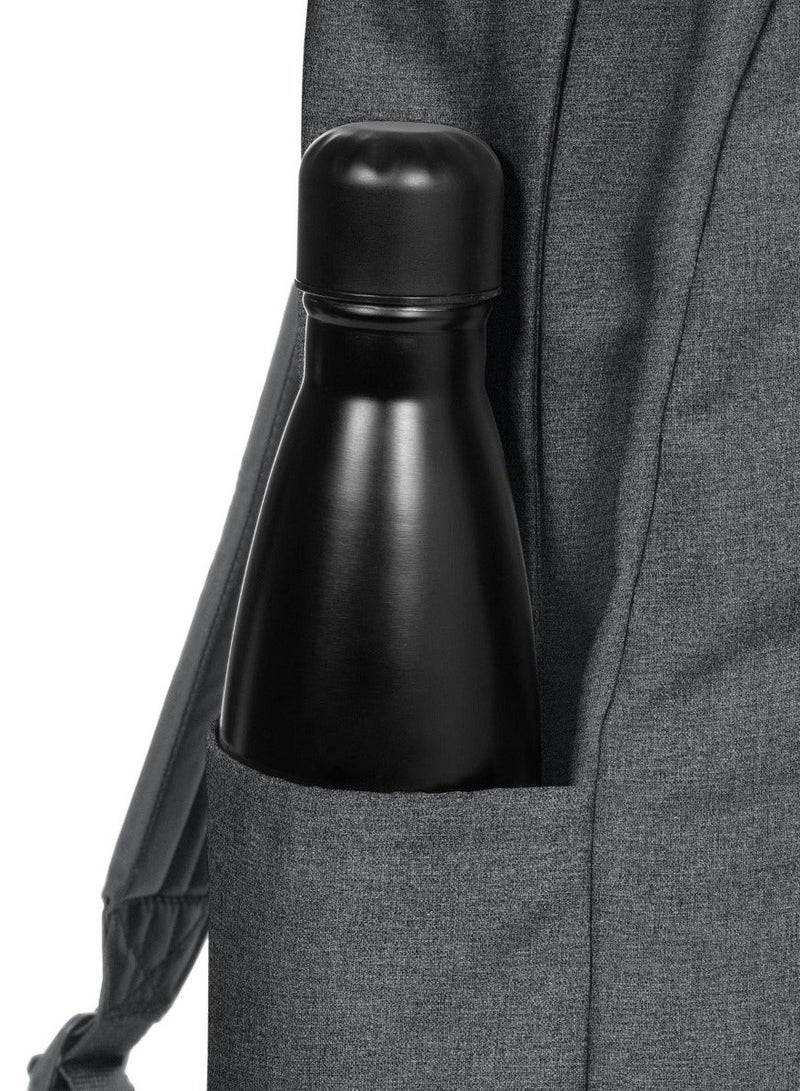 ايستباك حقيبة ظهر مبطنة مزدوجة كبيرة - دنيم أسود - Image 5