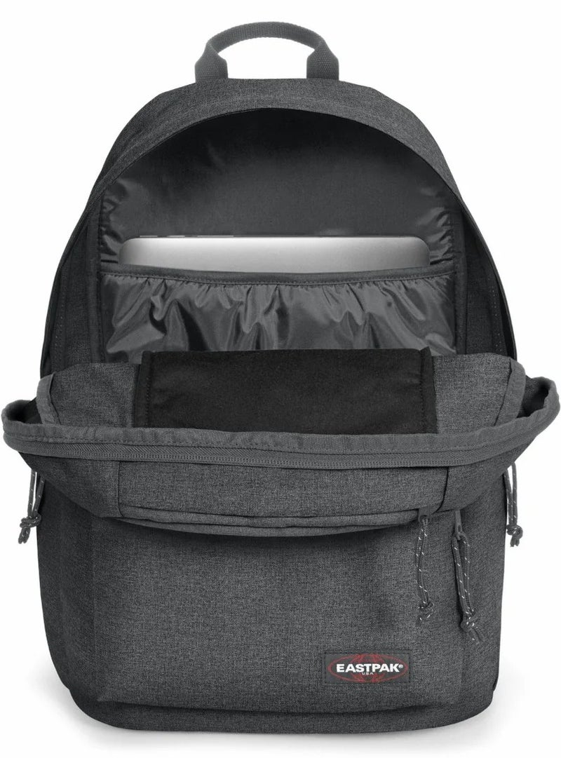 ايستباك حقيبة ظهر مبطنة مزدوجة كبيرة - دنيم أسود - Image 2