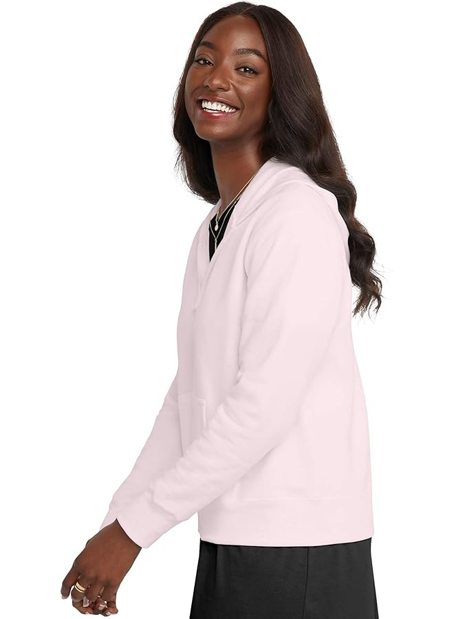 هينز جاكيت نسائي من الصوف بغطاء رأس وسحاب كامل (عبوة من قطعة واحدة) - Image 3