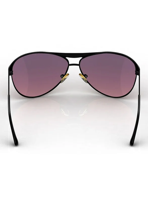 fastrack Black Aviator Sunglasses for Men