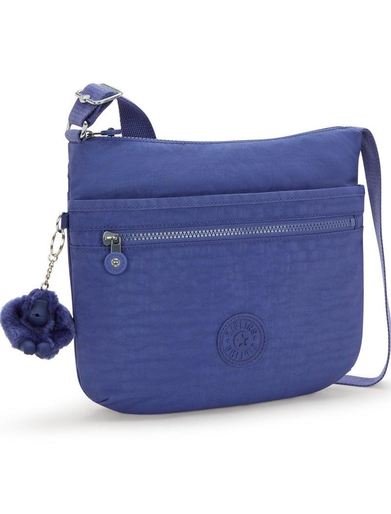 kipling Arto Female Medium Crossbody - Deep Sky Blue - Image 4