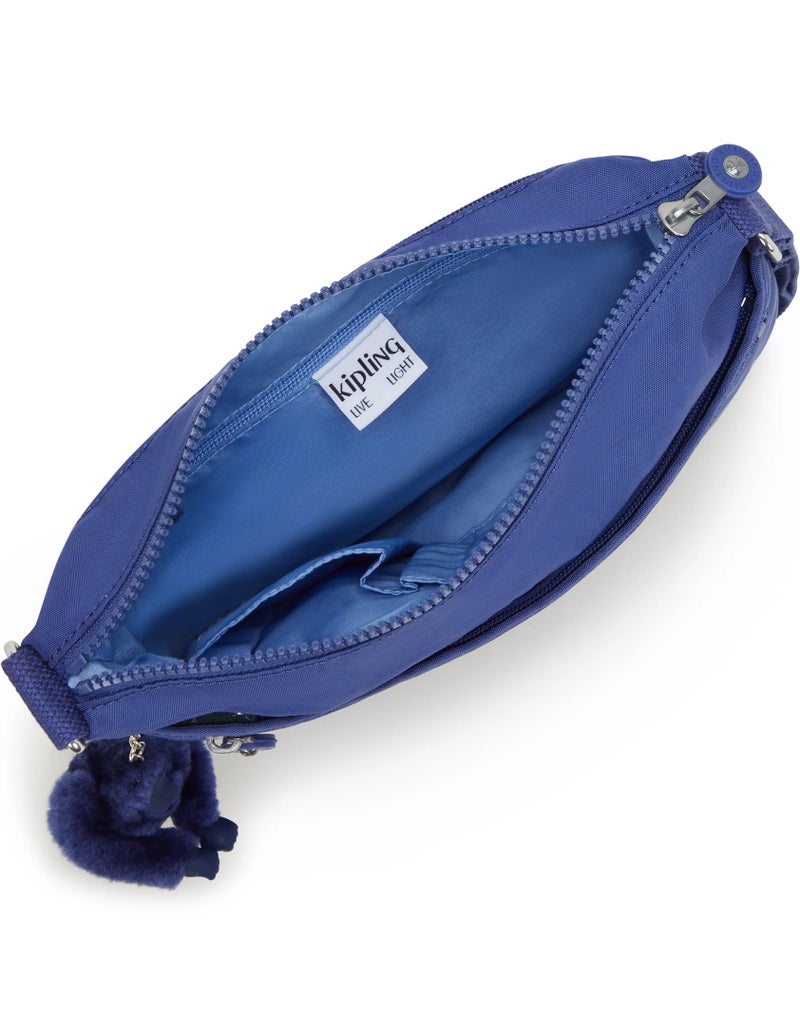 kipling Arto Female Medium Crossbody - Deep Sky Blue - Image 3