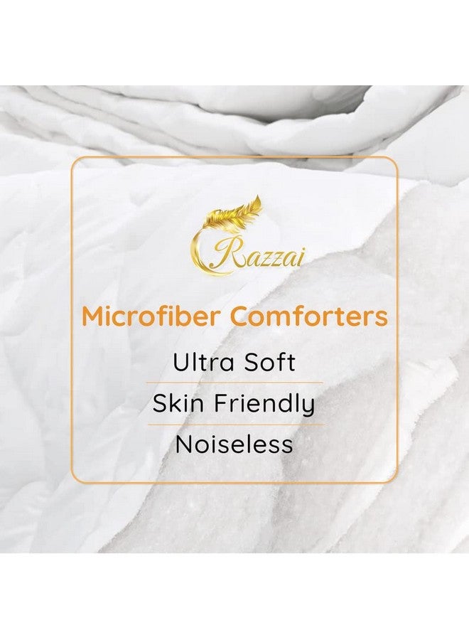 Razzai MammaYo 500 GSM Winter Comforter Premium Collection Quilted Comforter (60" x 90" Inches/152cm x 228cm) - Single Bed Comforter|Chocolate Brown|Microfiber|Lightweight - Image 5