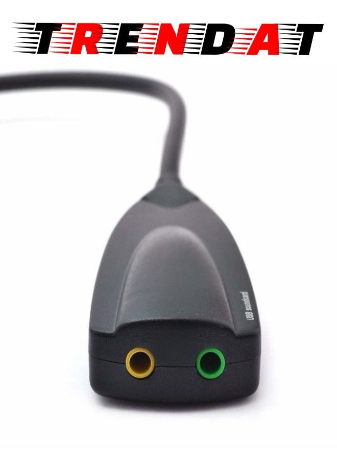 Generic External Sound Card (USB 7.1) Surround Card 12 Channel 5Hv2 to Headphone Jack 3.5mm  - Image 2