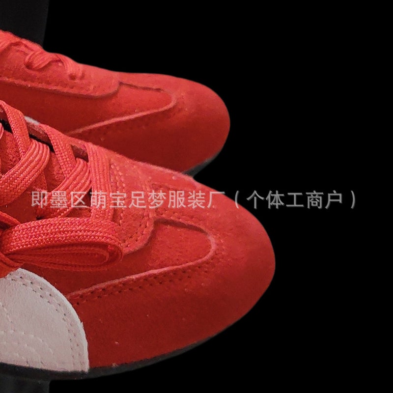 Yy312 New Children'S Pm Racing Style German Training Shoes Retro Men'S And Women'S Baby Sneaker Korean Casual Shoes - Image 5