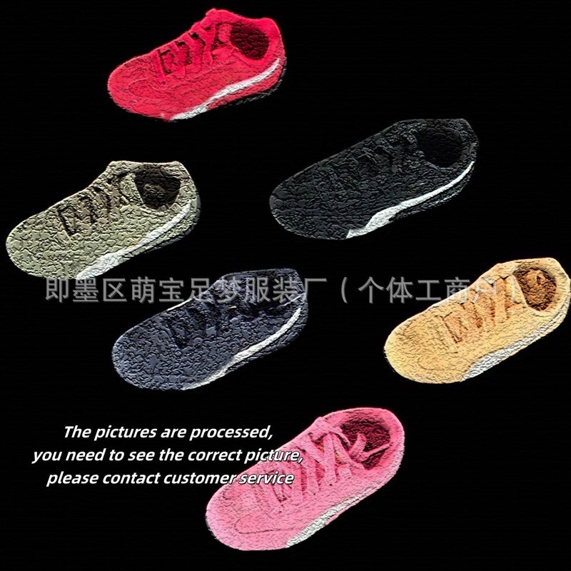 Yy312 New Children'S Pm Racing Style German Training Shoes Retro Men'S And Women'S Baby Sneaker Korean Casual Shoes - Image 2