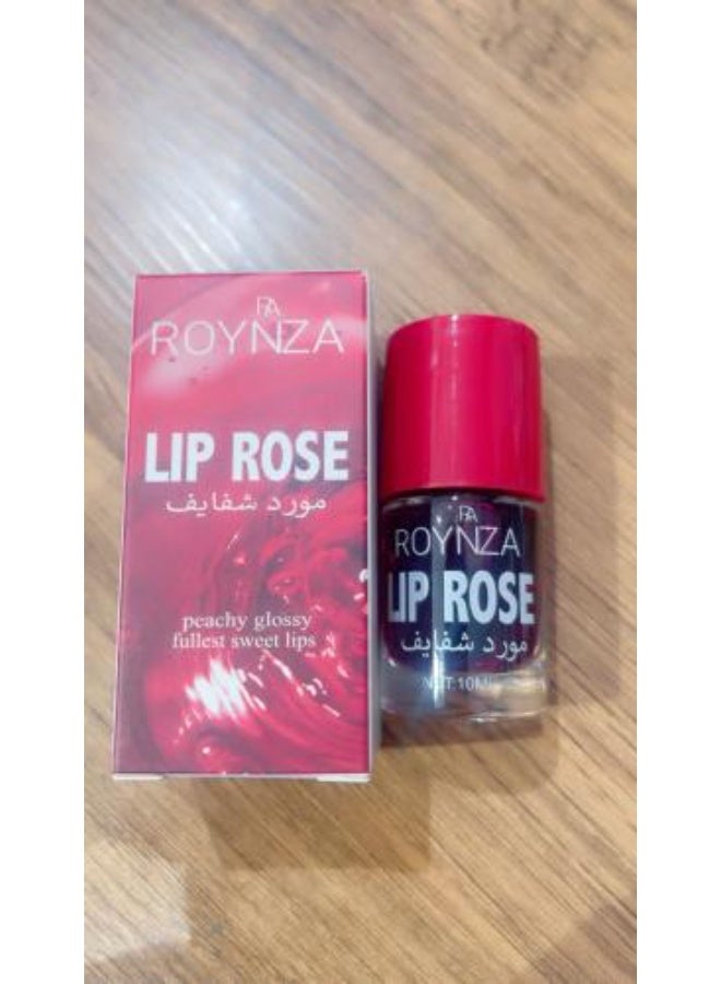 ROYNZA LIP ROSE PEACHY GLOSSY FULLEST SWEET LIPS 10ML - Image 2