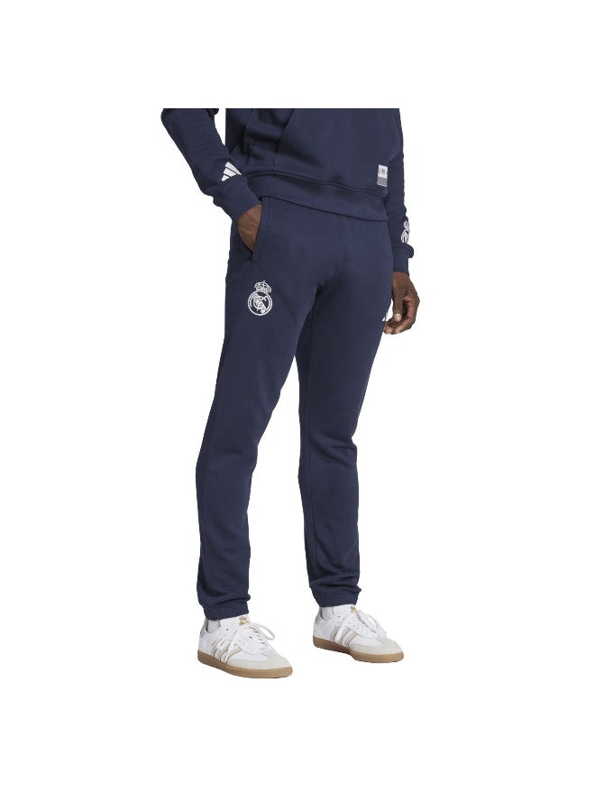 Adidas Real Us Pnt Blue Football Pants For Men XS - Image 4
