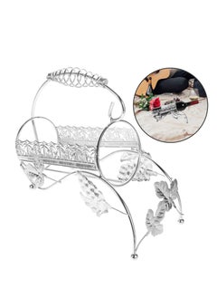Excefore Tabletop Wine Rack, Wine Bottle Holder Metal Creative Butterfly Shaped, Freestanding Countertop Wine Rack and Wine Bottle Storage, Wine Gifts Home Bar Decor Crafts  - Image 4