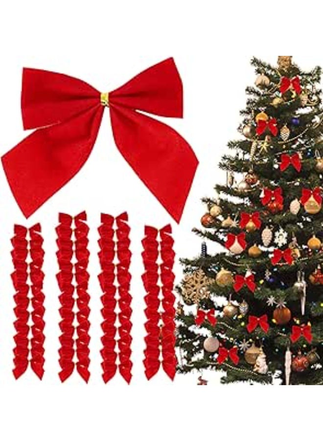 50 pieces - Christmas Tree Bows - Image 1