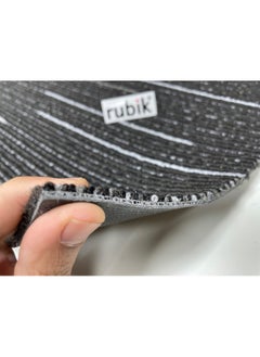 Rubik 1pcs Carpet Tiles 50 x 50 cm with PVC Padding Attached Commercial Grade Non-Slip Indoor Nordic Style Floor Tiles For Home Office Gym (1, Black) - pzsku/Z35EA5085255A0B0CD1A9Z/45/_/1721038374/aeaa6f42-e0f2-498a-b35b-1f0d0f4f8a3d