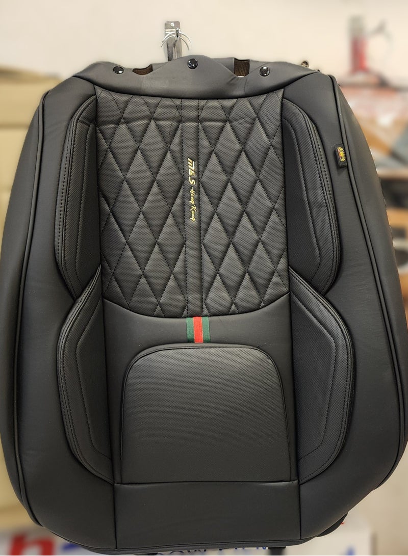 Premium quality seat cover in leather material for cars and SUV